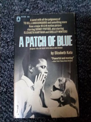 A Patch Of Blue By Elizabeth Kata - Vintage Popular Library Pb Movie Tie In - 1965
