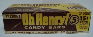 Vintage Oh Henry Box Williamson Candy Company