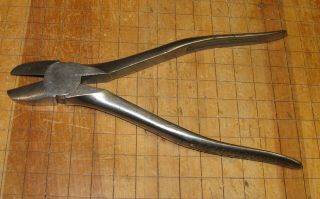 Vintage Snap - On Tools Diagonal Side Wire Cutters 87 2