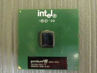 Intel Sl4c9 Pentium Iii 933mhz 256/133 Vintage Socket 370 Cpu Processor