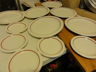 12 Vintage Syracuse China Restaurant Ware Plates,  6,  9.  5 " And 6,  5.  5 " Bread