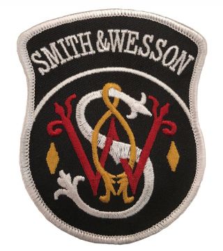 Smith & Wesson Patch Embroidered Iron On S&w Handgun Pistol Rifle Firearm Gun
