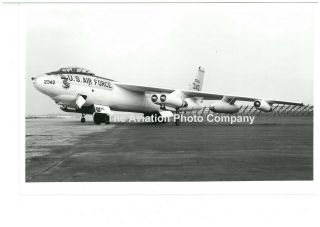 Us Air Force Boeing B - 47 Stratojet 12342 Vintage Photograph