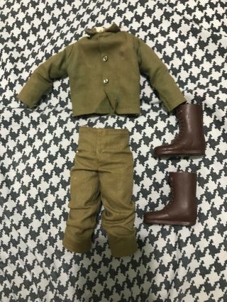 Vintage 1964 G.  I Joe Outfit With Boots