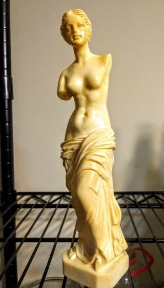 Vintage A.  Santini Classic Figures Statue Made In Italy Item 279 Resin Mold