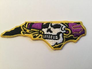 Ecu East Carolina Pirates Vintage Embroidered Iron On Patch 3 " X 1”