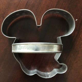 Vintage Mickey Mouse Head Cookie Cutter 1950 