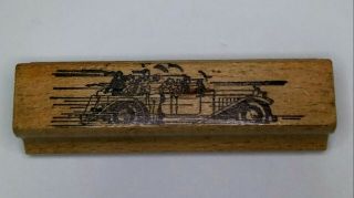 Antique Vintage Car Automobile Vehicle Rubber Wood Stamp Craft Crafting Hobby