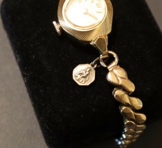Vintage Caravelle/kalbe Women’s Mechanical Watch W/original Charm,