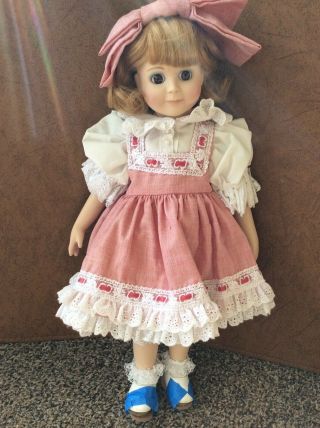 Vintage Betsy Mccall Doll Spring Heirloom Tradition Porcelain Bisque 15” H