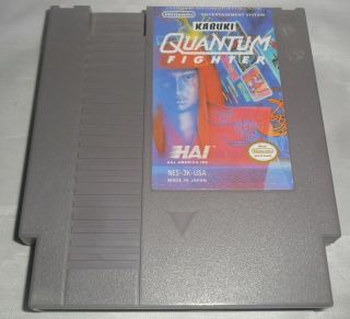 Vintage Nintendo Entertainment System,  Nes Game Kabuki Quantum Fighter
