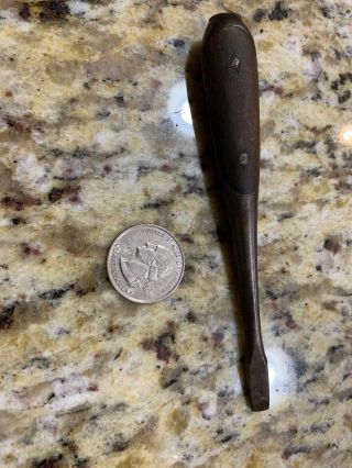 Vintage Small Perfect Handle Screwdriver Stamped “germany” 5”