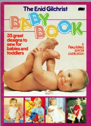 Vintage Enid Gilchrist Baby Book