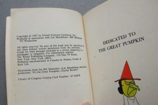 Its The Great Pumpkin Charlie Brown Schulz Signet PB Book 1968 Halloween Vintage 5