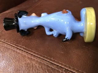 Vintage Huckleberry Hound Ceramic Pottery Figurine Ideas Inc 610 4