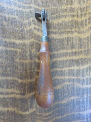 Vintage Leather Embossing Tool - C.  S.  Osborne