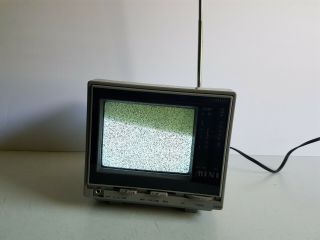 Mini Tv Television Portable Citizen 1986 Vintage