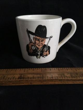 Vintage Hopalong Cassidy Coffee Cup/mug Ceramic