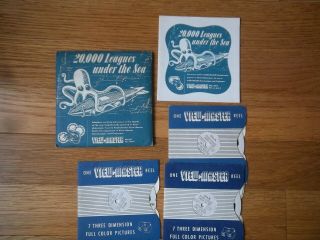 Vintage View - Master 3d Reel Packet Disney 20,  000 Leagues Under The Sea 974