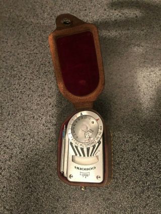 Vintage Walz Corona Light Meter with Leather Case 4