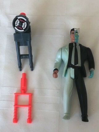 Vintage 1992 Dc Batman The Animated Series Kenner Two - Face 5” Figure