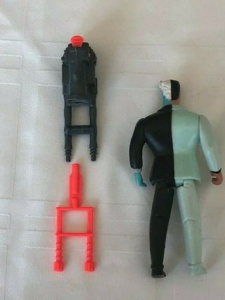 Vintage 1992 DC BATMAN THE ANIMATED SERIES Kenner TWO - FACE 5” Figure 4