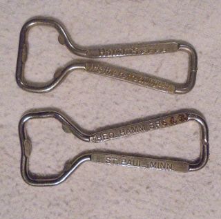 6 vintage Hamm ' s beer can openers Theo Hamm Brg,  Co.  can & bottle openers 3