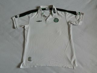 Glasgow Celtic Fc Football Vintage Polo Shirt Jersey,  Mens Xl