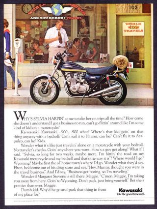 1975 Kawasaki 900 Motorcycle Photo " Where 