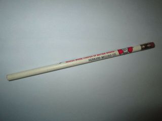 Vintage Collectible Unsharpened Mother Hubbard Flour Advertising Pencil