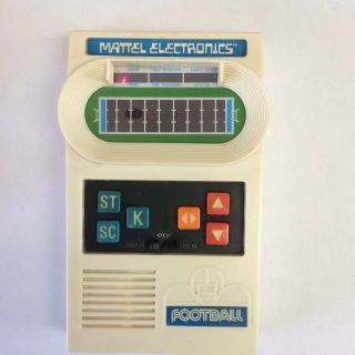 Vintage 1978 Mattel Football Electronic Game Hand - Held Game