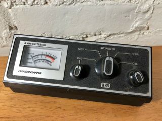 Vintage Radio Shack Tandy Micronta 3 Way Cb Tester 21 - 526a