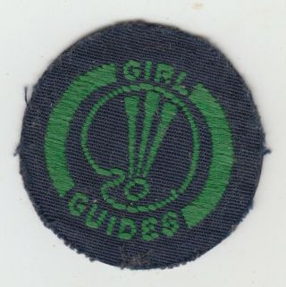 Vintage Australian Girl Guides Proficiency Badge / Patch Post Ww2 Artist