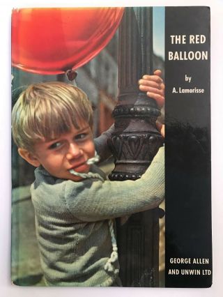 1970s Vintage The Red Balloon By Albert Lamorisse Hard Cover Allen & Unwin
