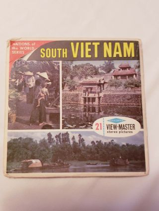 Vintage Viewmaster B 250 South Viet Nam Reels