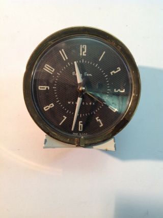 Vintage Baby Ben Wind Up Alarm Clock Westclox Made In Usa