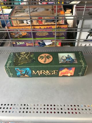 Vintage Mtg Magic The Gathering Green Mirage Storage Box 1996 Wizards Box Only