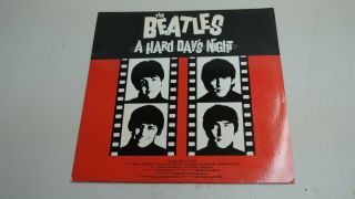 The Beatles A Hard Days Night Laser Disc Movie Cool Vintage Collectible