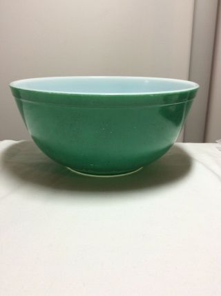 Vintage Pyrex Primary Color Mixing Bowl Green Bowl 403