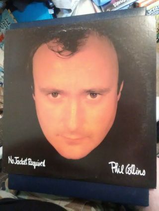 Phil Collins No Jacket Required Lp Vintage Rock & Vinyl 33rpm Genesis 1985 Album