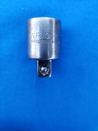 Vintage Wright Ad - 2 1/2 " Female - 3/8 " Male Adapter - Usa