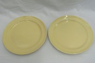 Vintage Taylor,  Smith&t Lu - Ray Pastels Usa Made Luncheon Plates 9 - 1/8 " - Set Of 2
