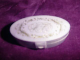 Vintage Lavender Plastic Max Factor Lipstick Compact 2,  830,  802 High Society