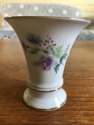 Vintage Furstenberg Germany Bud / Stem Vase