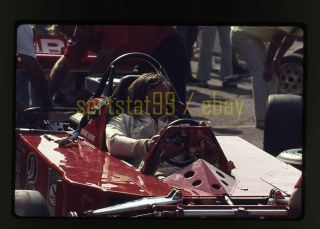 Chris Amon 2 Talon Mr - 1a - 1975 Long Beach Grand Prix - Vintage 35mm Race Slide