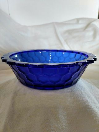 Vintage Cobalt Blue Cereal Bowl