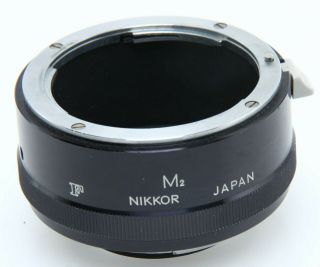 Nikon F Mount M2 Macro Tube Extension Vintage 381586