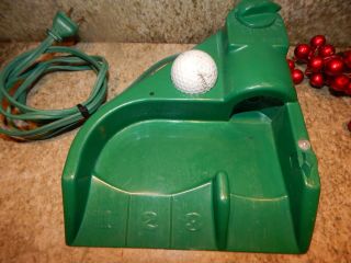Vintage Jef Oscar Jr Electronic Automatic Golf Ball Putt Returner Model Jr - 100