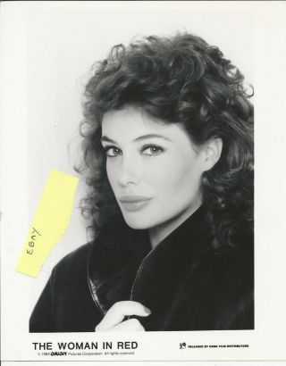Kelly Le Brock Sexy Vintage 10x8 Woman In Red