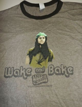 Wake And Bake Dazed And Confused T Shirt Large Vintage